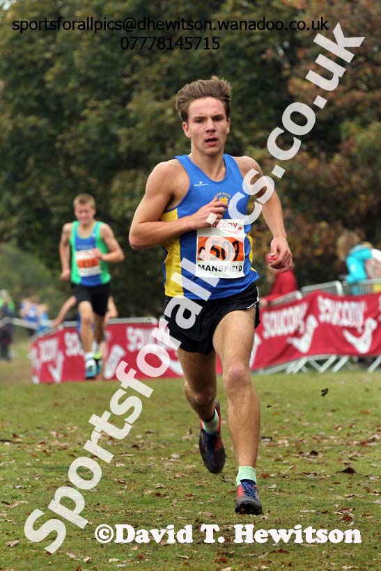 Men under-17s, National Cross Country Relays, Berry Park, Mansfield. Photo: David T. Hewitson/Sports for All Pics